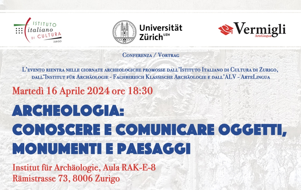 Archeologia: conoscere e comunicare oggetti, monumenti e paesaggi