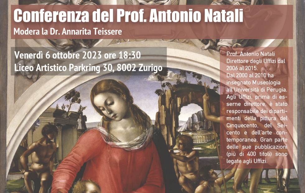 Conferenza del Prof. Antonio Natali