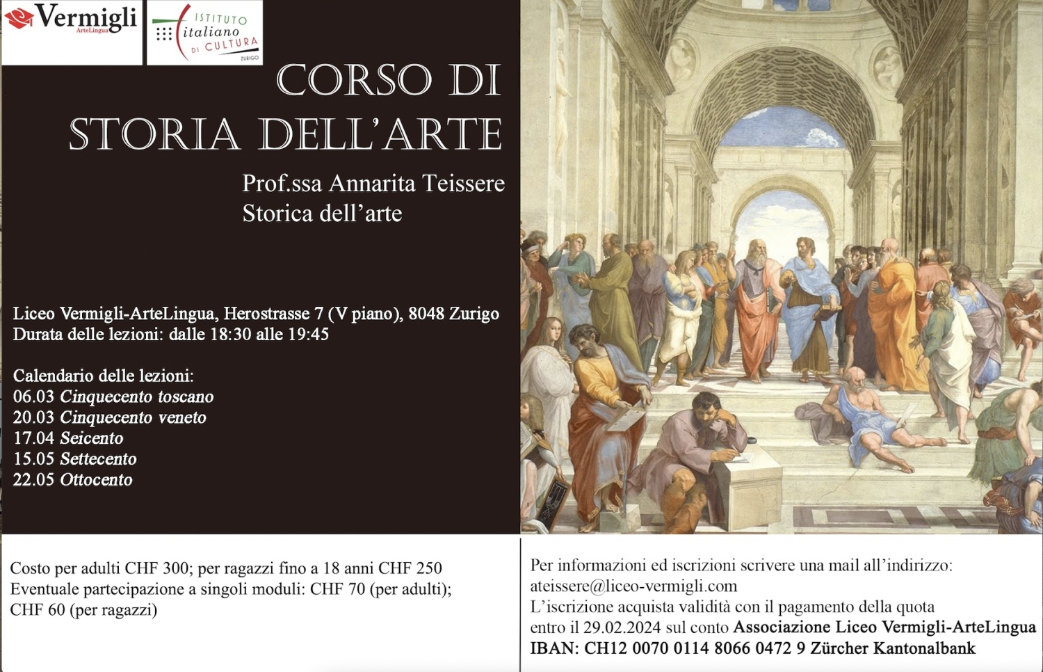 Corso di storia dell'arte 